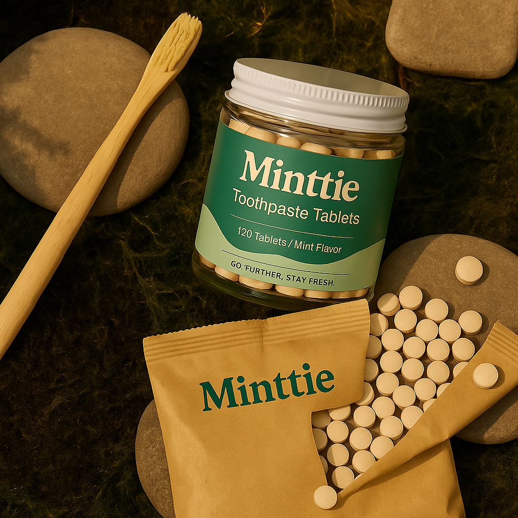 Minttie Toothpaste Tablets Starter Pack