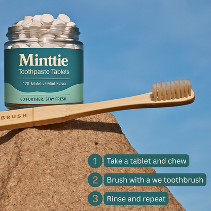 Minttie Toothpaste Tablets Starter Pack
